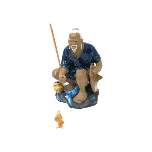 Vintage chinese fishing mudman - vintage,