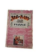 VINTAGE GWR PLYWOOD JIG-SAW PUZZLE  "THE ROMANS AT CAERLEON" COMPLETE