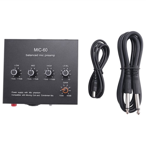 Mic band equalizer - 3-band,