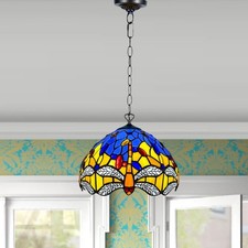 Antique Tiffany Style Pendant