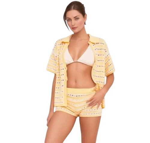 Ladies low rise micro shorts - ladies,