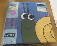 NEXT BLUE CURTAINS WITH SNAIL