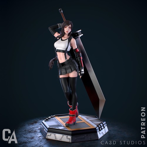 Tifa lockhart scale - lockhart, hand