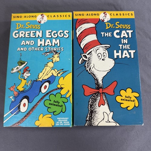 Seuss lot 2 vintage - lot, vhs