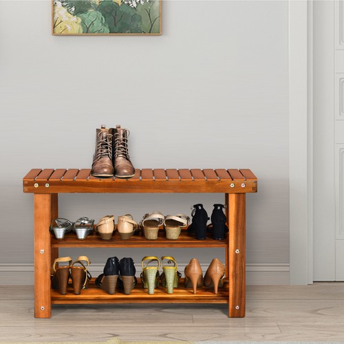 Tier shoe rack bench - shoe,