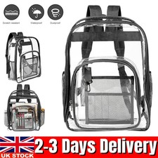 Clear Backpack Heavy Duty