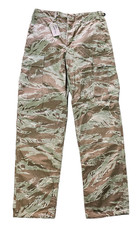 Genuine Tru Spec Tiger Stripe Desert Camo Ripstop Combat Trousers Small Reg #14