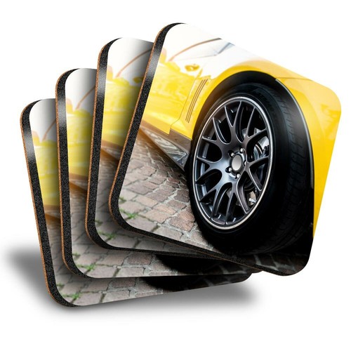 Set square coasters - square,