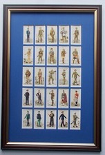 Cigarette cards military - cigarette,