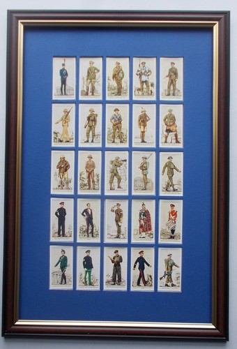 Cigarette cards military - ,