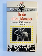 Bride Of The Monster VHS Big