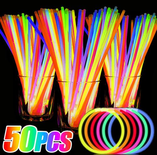 Neon glow sticks bracelets - neon,