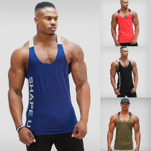 Mens gym vest racerback - gym,