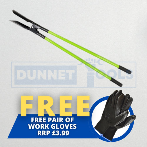 Post hole digger with - with, gloves