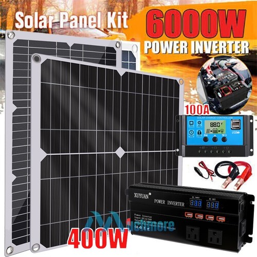 6000w complete solar panel kit - 6000w,
