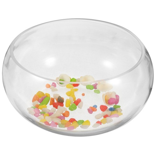 Set large glass fish - set, bowl