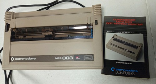 Commodore mps 803 dot matrix - commodore,