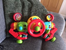 ELC STEERING TOY+LIGHTS&SOUNDS RRP£36 BUGGY DRIVER PUSHCHAIR
