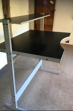 IKEA Jerker metal framed desk 