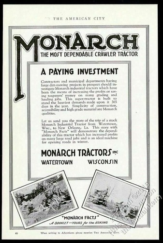 1923 monarch crawler tractor - 1923,