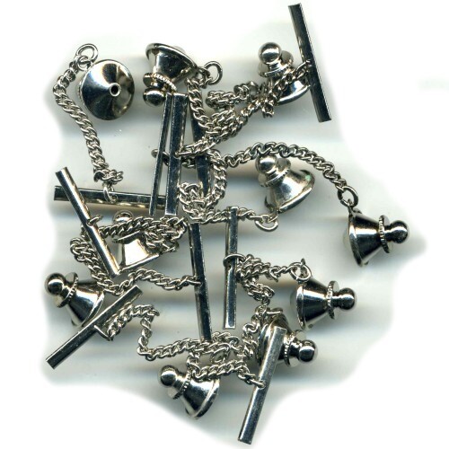 Tie tack backs p - x,