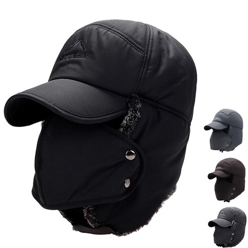 Mens ear flap peaked - ear,