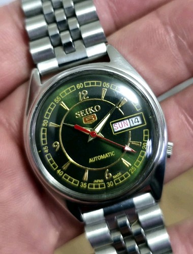 Vintage seiko asian green - seiko, 5
