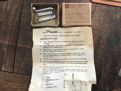 Precista watch dial marking - watch,