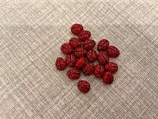 Ladybird Beads fir Jewellery