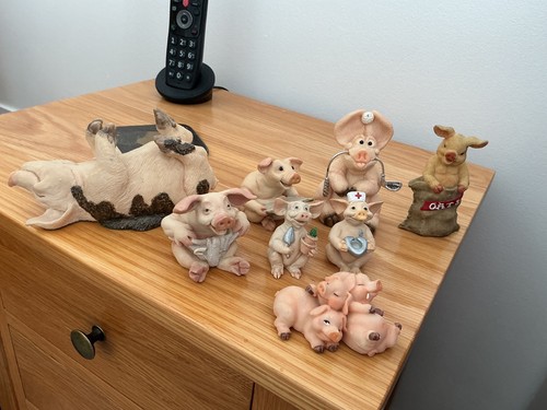 Selection vintage pig - of,