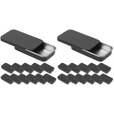  Set of 2 Tin Boxes Large with