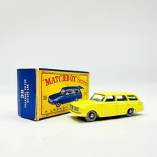 Matchbox Lesney 38b Vauxhall Victor Estate 36 Tread GPW Boxed Regular Wheels 
