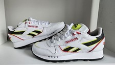 Reebok Classic Leather The Pump Trainers Women’s White Red Black Size UK 5 New