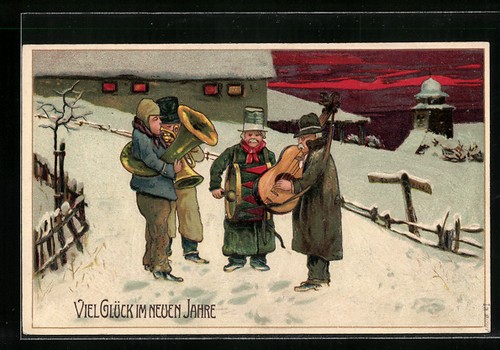 Brass band with - , and