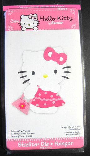 New sizzix sizzlits hello - new,