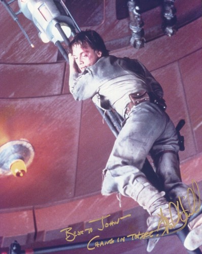 Mark hamill signed - mark,
