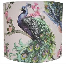 Peacock Lampshade - Floral
