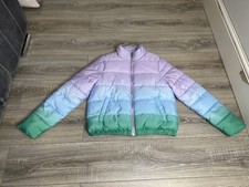 M&S Marks And Spencer 13-14 Years Ombré Coat Jacket Padded NWOT