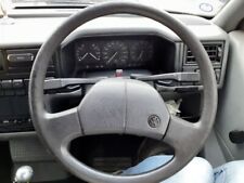 FOR VW TRANSPORTER T4 1990-1995 REAL BLACK LUXURY LEATHER STEERING WHEEL COVER