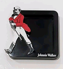 Vintage Johnnie Walker Whisky Advertising Ashtray Plastic Bistro Collection