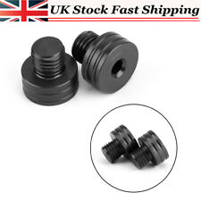 UK 2PCS Mirror Blanking Plugs Bolts for Yamaha MT09 MT10 XSR 900 XSR 700 FZ1 FZ8