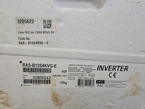 Toshiba 13000 btu - toshiba,