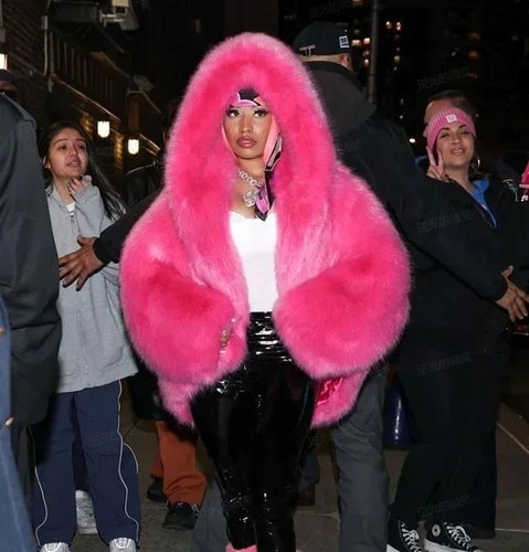 Real imitation fox fur - imitation, coat