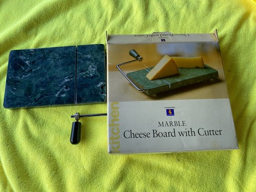 Marble cheese board cutter - marble,