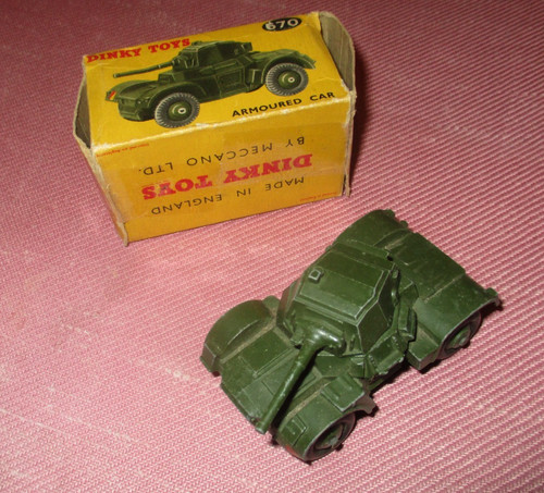 Vintage dinky 670 - vintage, armoured
