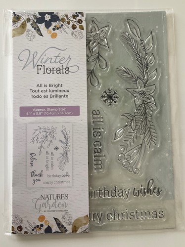 Winter florals all is - winter, “all