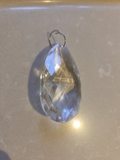 Crystal Drops Chandelier Crystals Glass Teardrop Beads replacement spares x1