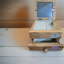 Vintage Wooden Jewellery Box