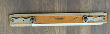 Vintage FRANZ KUHLMANN Drafting Machine Scale Ruler, wood, metal & plastic, 1935