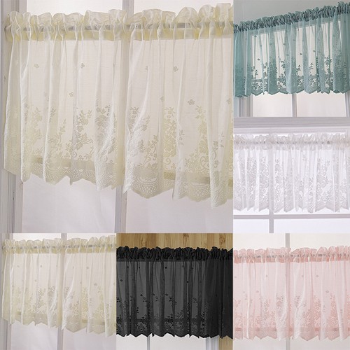 Sheer voile lace - lace, cafe